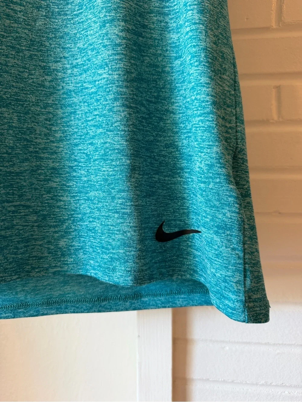 Nike Teal Heather Dri-FIT Short Sleeve Tee Size Medium